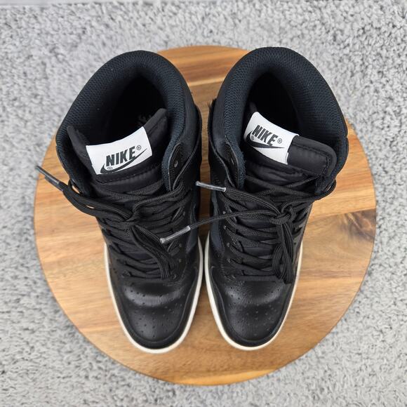 Nike Women 7 Dunk Sky High Essential Black Hidden Wedge Daily Sneaker 644877-008 - Picture 6 of 14